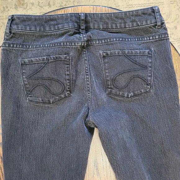 Simply Vera Vera Wang Faded Black Mid-rise Bootcut Jeans Size Women's 8 - Picture 5 of 11